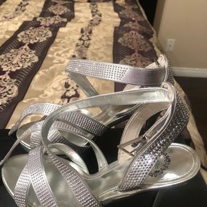 Silver heels